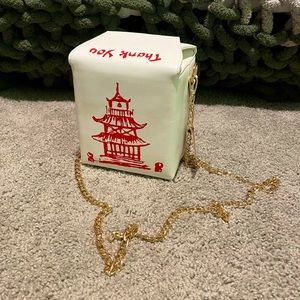 Chinese take out box purse